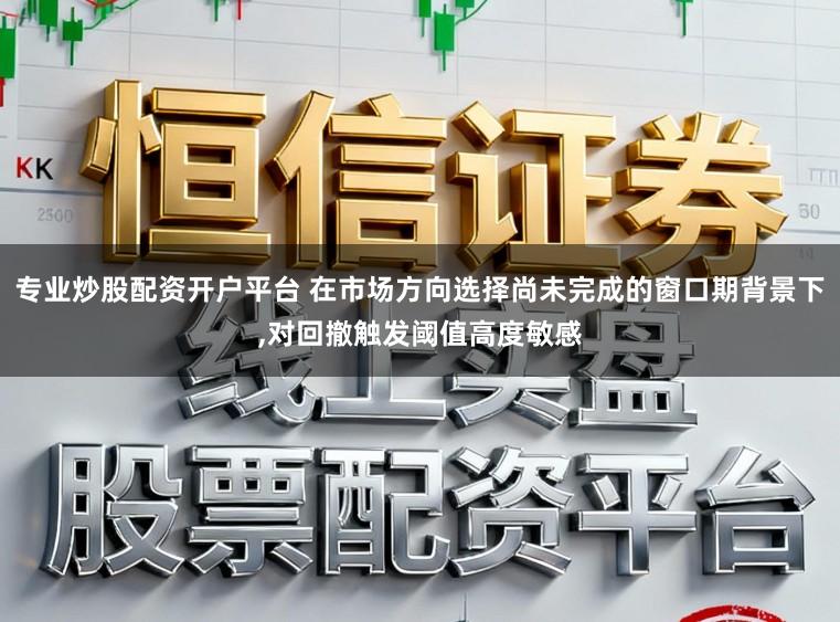 专业炒股配资开户平台 在市场方向选择尚未完成的窗口期背景下，对回撤触发阈值高度敏感